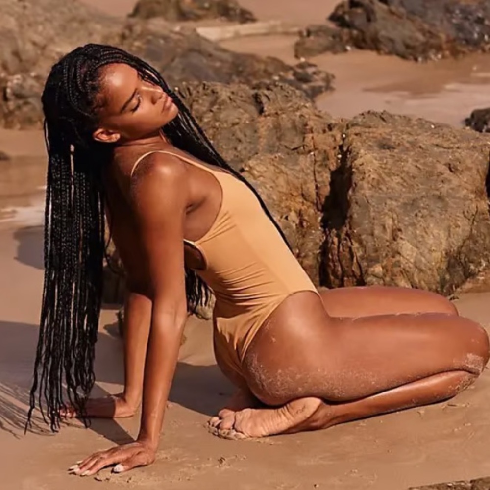 Toast Swim X Free People Solid High Cut One Piece
Swimsuit